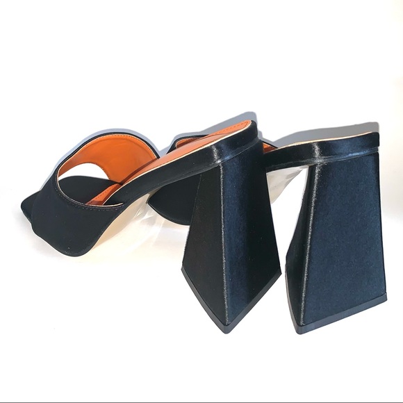 Triangle Block Heels - Picture 3 of 9
